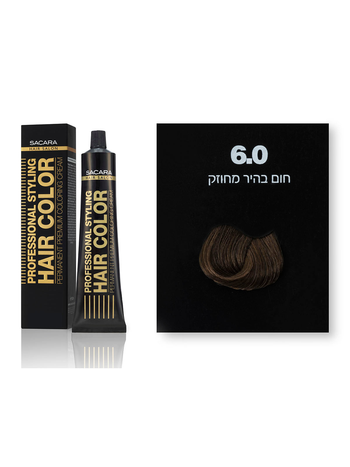 Hair Color 6.0 Light Brown+ – SACARA