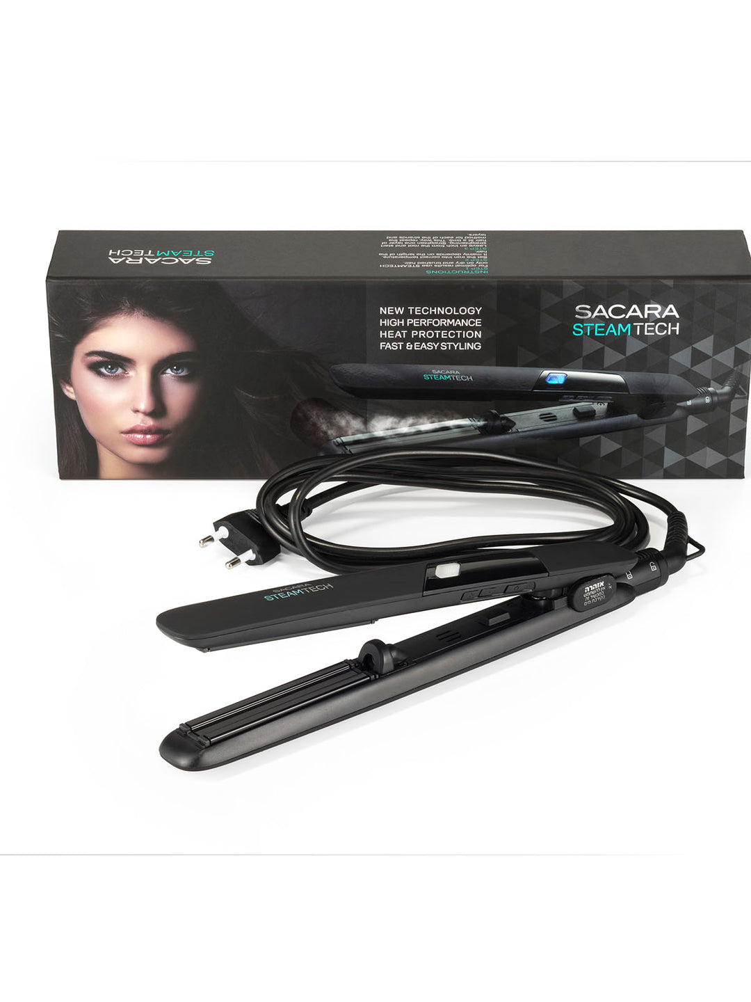 Mist hair straightener