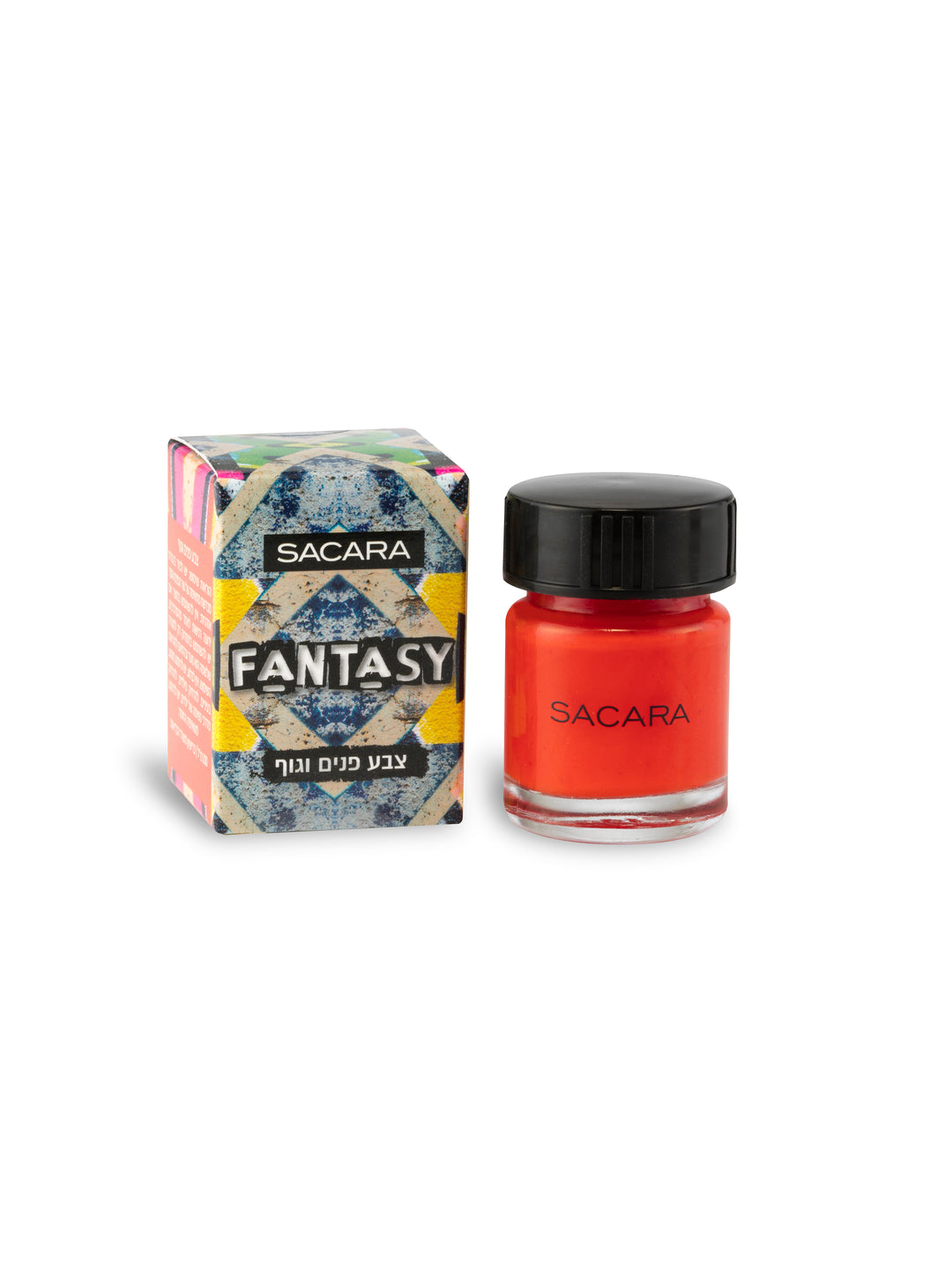 fantasy face & body color- red